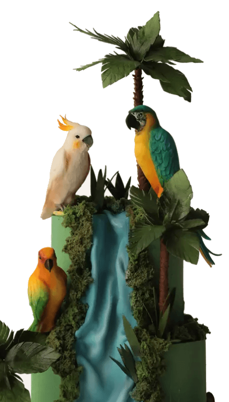 Paradise Falls cake