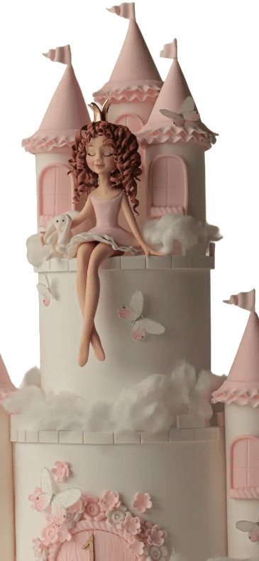 Princess and Castle cake