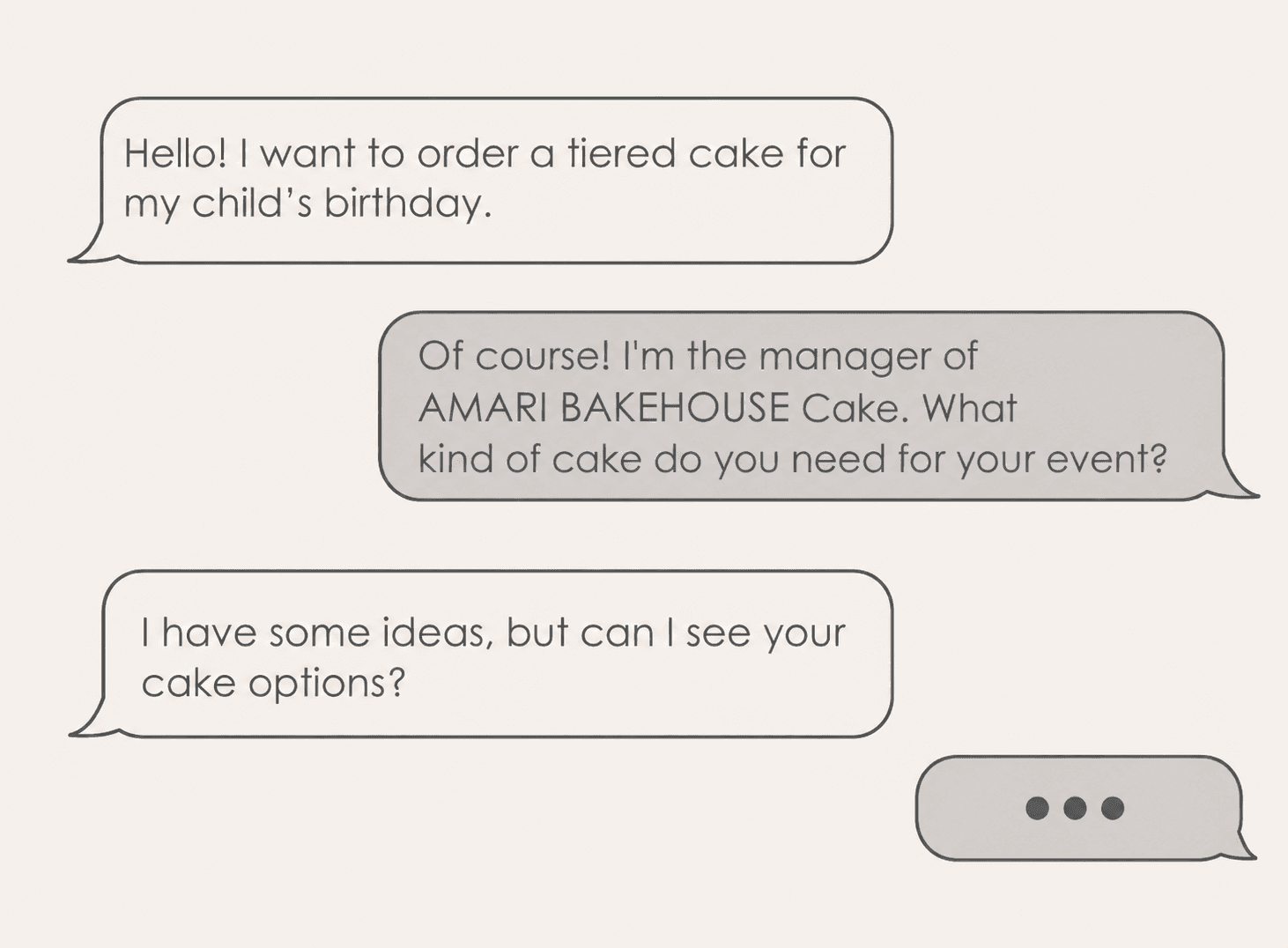 CUSTOM CAKE CONSULTATION
