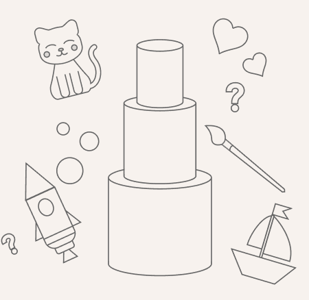 CAKE SKETCH CREATION